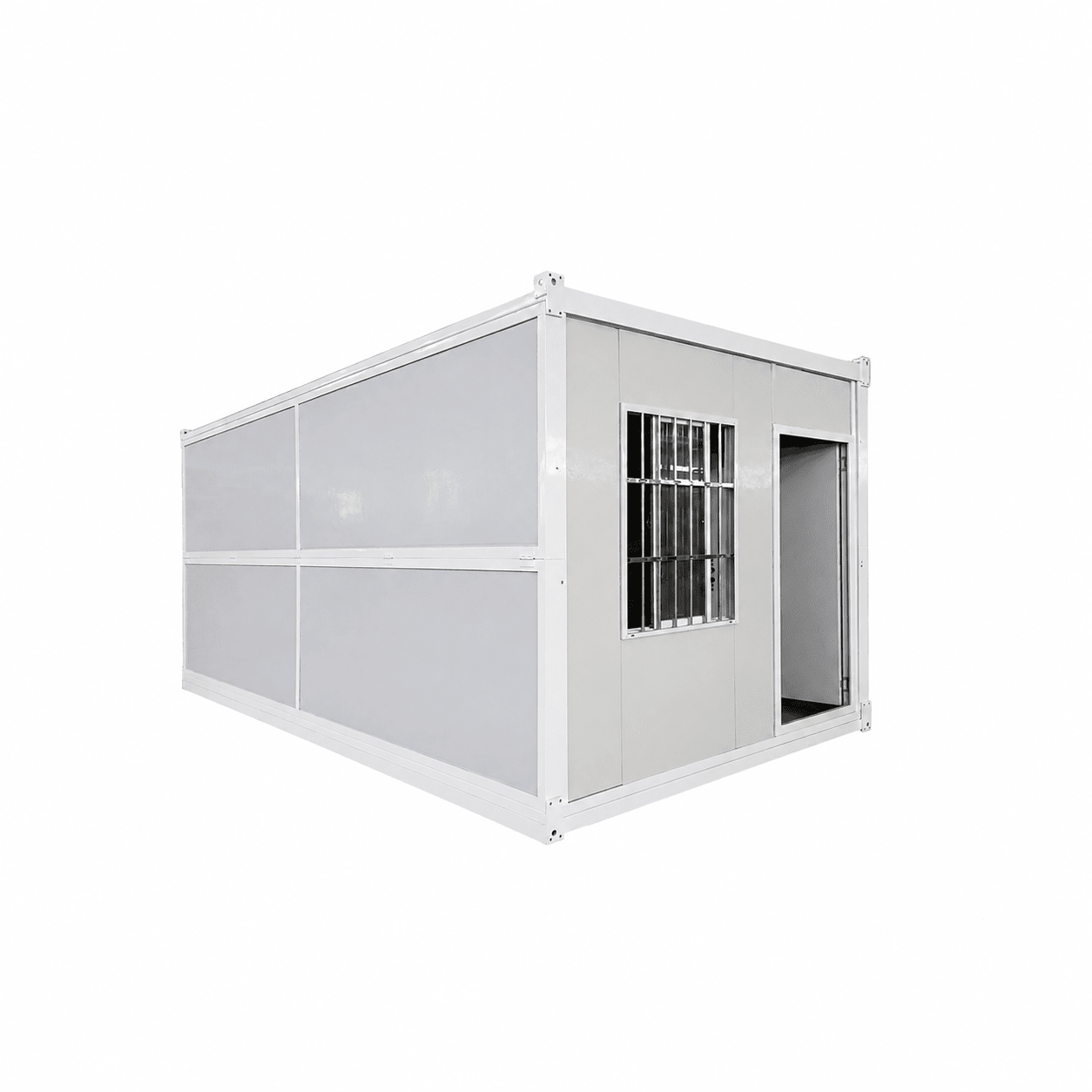 15-Min Quick Install Foldable Prefab Container House for Site Office - Fuhuilai House