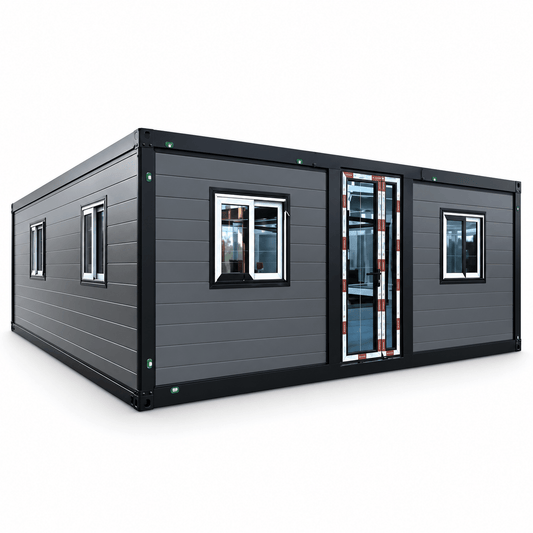 30ft Container House Flat Roof Fully Furnished (Two Bedrooms, One Living Room, One Bathroom)FHL-007 - Fuhuilai Container