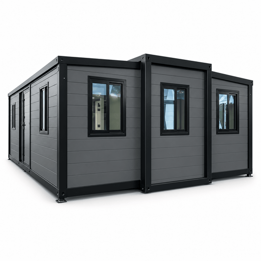 40ft Container House Sloping Roof Fully Furnished (Three Bedrooms, One Living Room, One Bathroom)FHL-012 - Fuhuilai Container