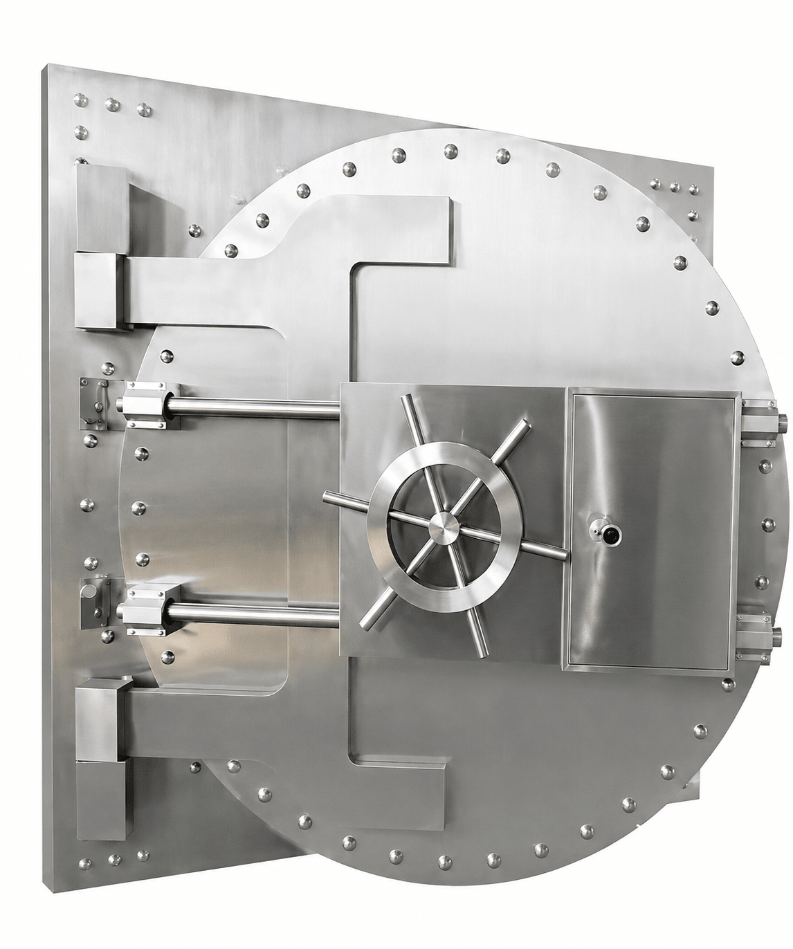 Round Bank Vault Door for Cash Vault High Security Financial Facilities - Fuhuilai House