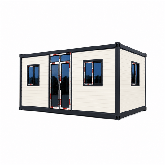 20ft Expandable Container House 1 Bed 1 Bath for Home Office Living - Fuhuilai House