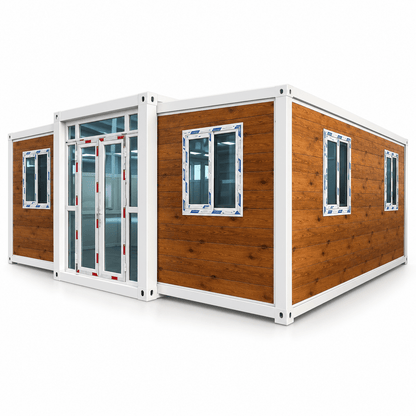 20ft Sloping Roof Double-Wing Fully Furnished (Two Bedrooms, One Living Room, One Bathroom)FHL-006 - Fuhuilai Container