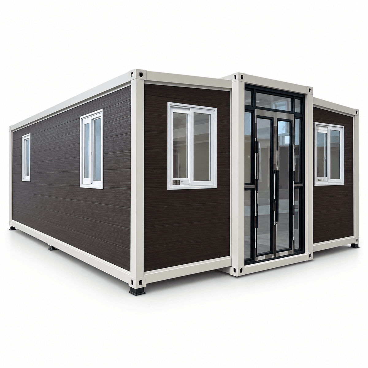 30ft Container House Sloping Roof (Two Bedrooms, One Living Room, One Bathroom)FHL-009 - Fuhuilai Container