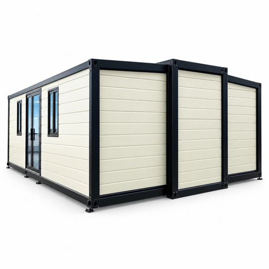 30ft Container House Sloping Roof (Two Bedrooms, One Living Room, One Bathroom)FHL-009 - Fuhuilai Container