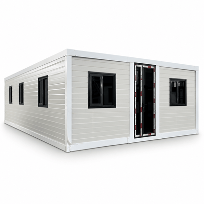 40ft Container House Flat Roof Fully Furnished (Three Bedrooms, One Living Room, One Bathroom)FHL-010 - Fuhuilai Container