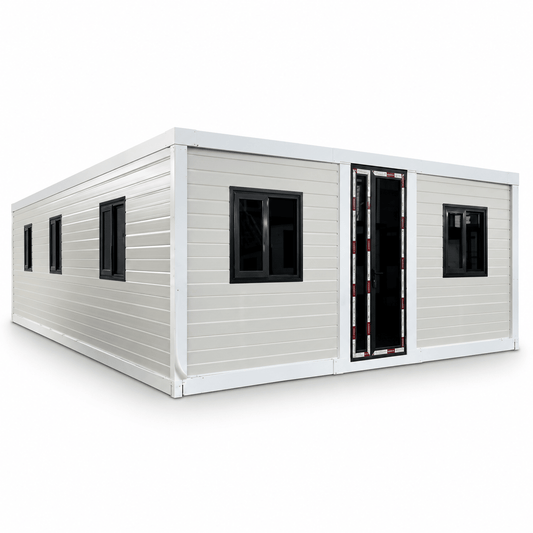 40ft Container House Flat Roof Fully Furnished (Three Bedrooms, One Living Room, One Bathroom)FHL-010 - Fuhuilai Container