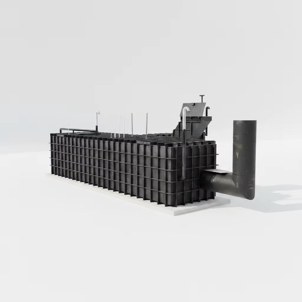 Underground Bunker Safe House with NBC Air Ventilation Prefabricated Shelter
