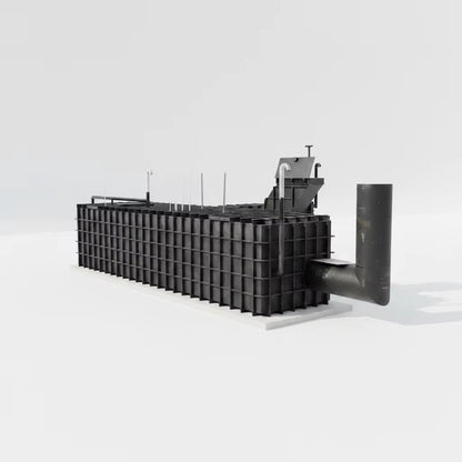 Underground Bunker Safe House with NBC Air Ventilation Prefabricated Shelter