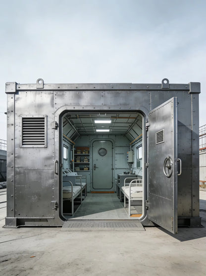 Waterproof Underground Steel Bunker House with Welded Structure