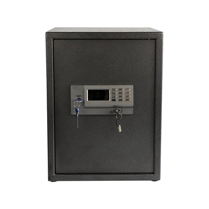 Electronic Safe Box with Key Lock for Home Office Cash & Valuables Storage - Fuhuilai House