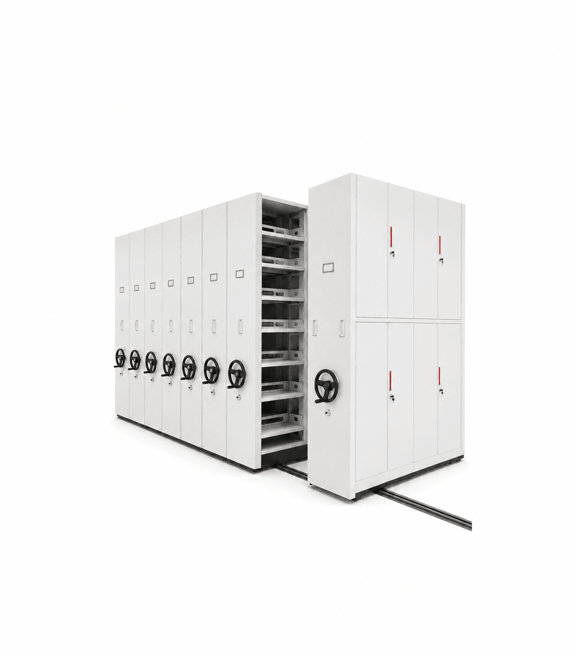 Medical Record Mobile Shelving System for Hospital Archive Storage - Fuhuilai House
